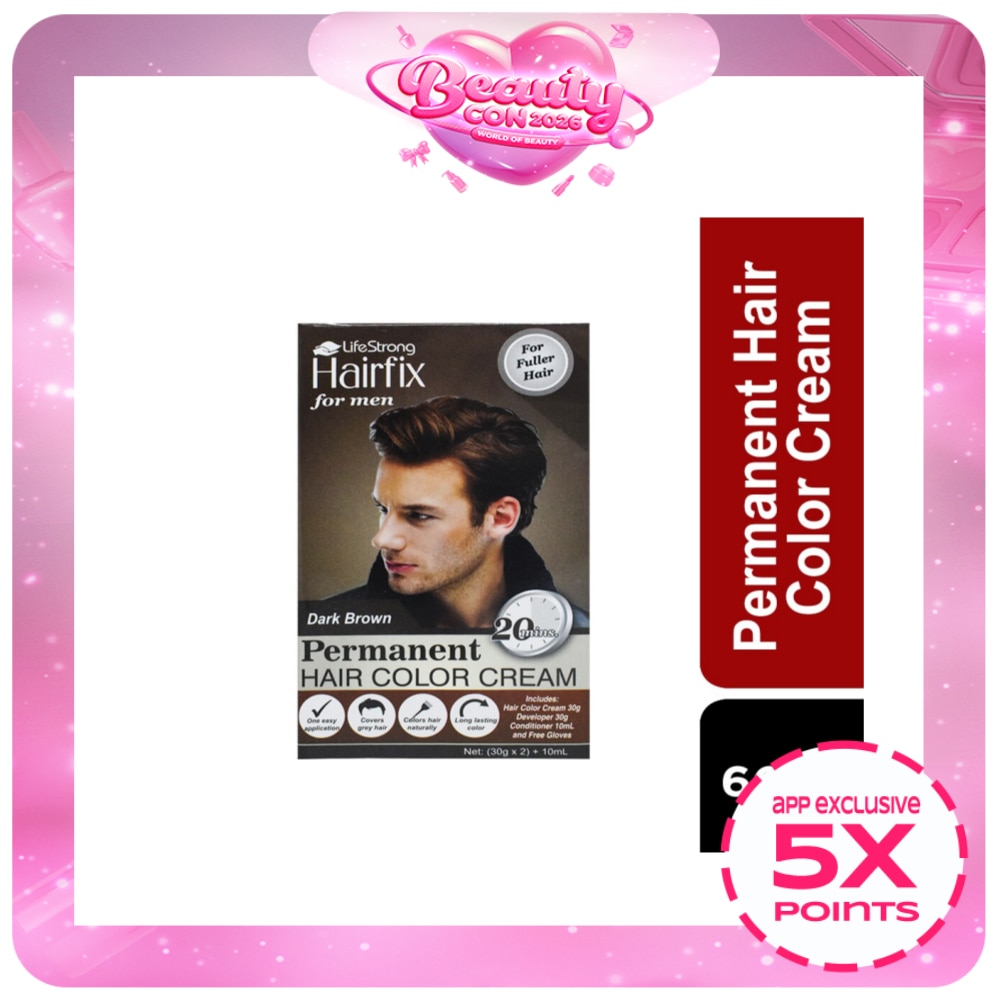 Dark Brown Hair Color Cream for Men 60ml