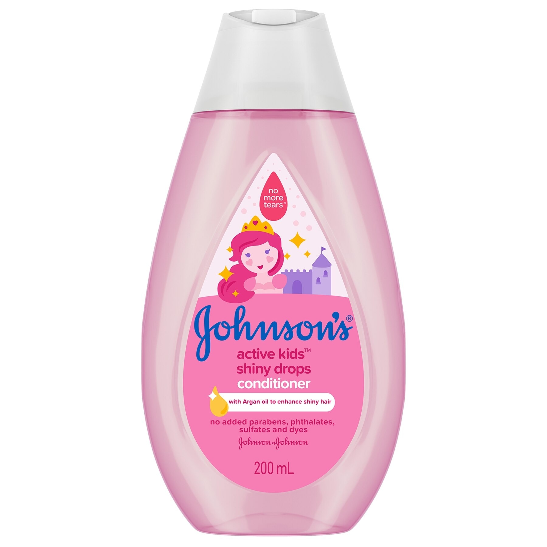 Johnson's Active Kids Shiny Drops Baby Conditioner 200ml - Conditioner for Kids, For Kids Bath