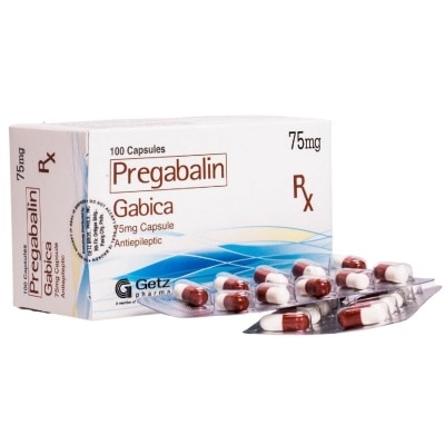 GABICA Pregabalin 75mg 1 Capsule [PRESCRIPTION REQUIRED]