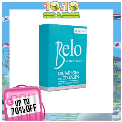 BELO Glutathione with Collagen Dietary Supplement 30 Capsules