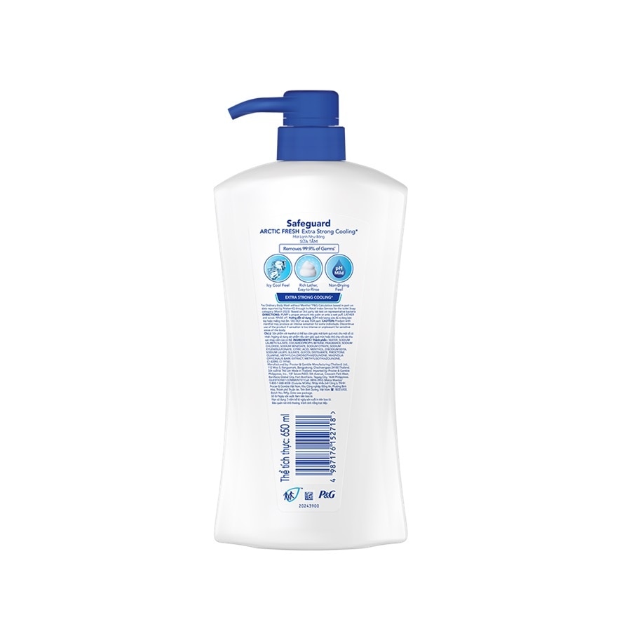 SAFEGUARD Arctic Fresh Bodywash 650ml