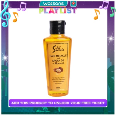 SILK SECRETS Hair Miracle with Argan Oil 50ml