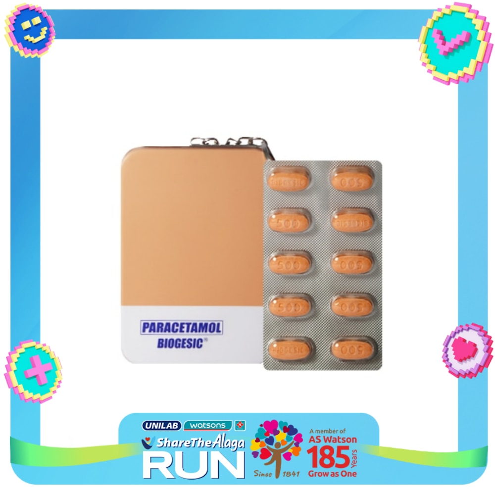 Paracetamol On-The-Go Tin Can Bundled Pack