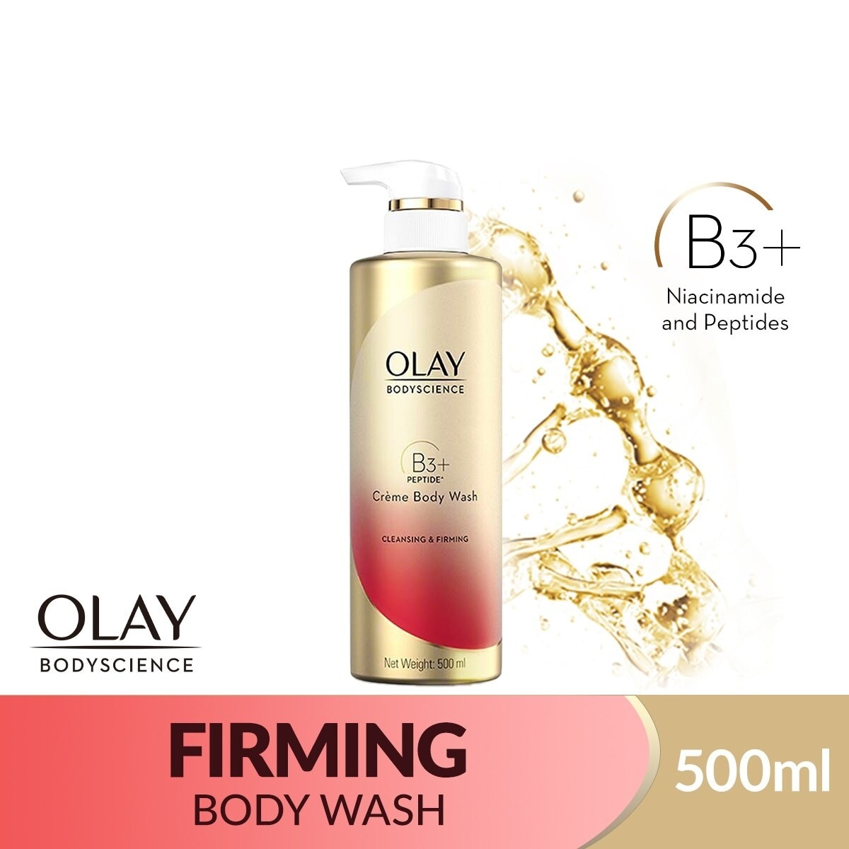 Creme Bodywash Cleansing and Firming 500ml