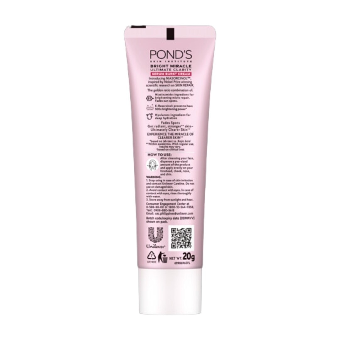 PONDS Bright Miracle Serum Burst Cream 20g