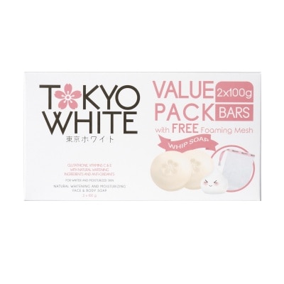 TOKYO Body Soap Natural Whiteningg and Moisturizing 100g 2s