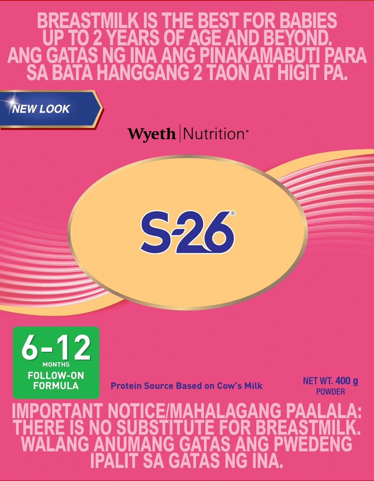 TWO Milk Supplement For 6-12 Months 400g Box image