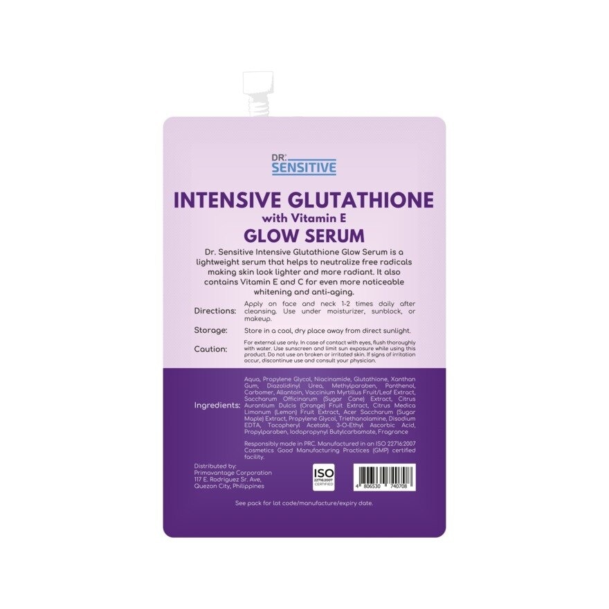 Intensive Glutathione Glow Serum with Vit E 10ml