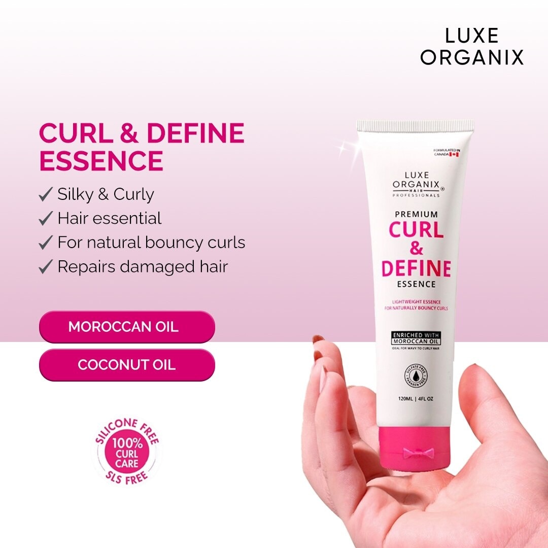 Luxe Organix Premium Keratin Curl & Define Essence 120ml