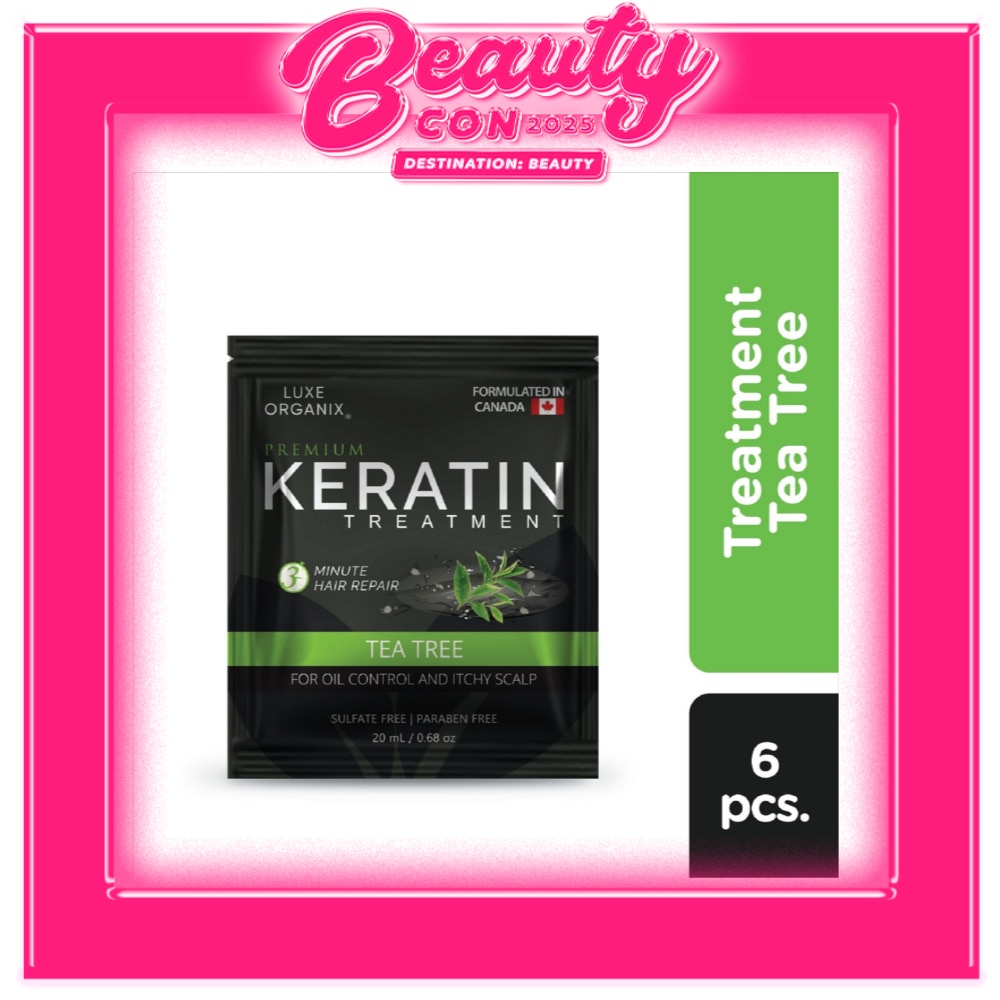 Luxe Organix Keratin Treatment Tea Tree 6s