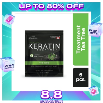 LUXE ORGANIX Luxe Organix Keratin Treatment Tea Tree 6s