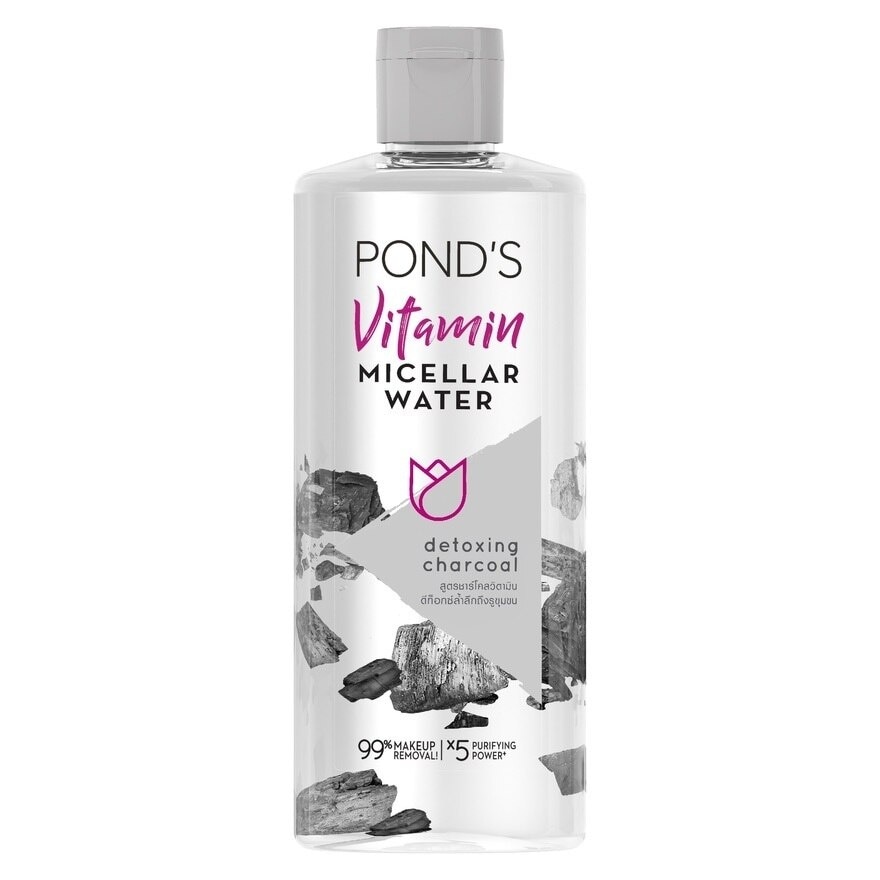 Ponds Vitamin Micellar Water Detoxifying Charcoal 400ml