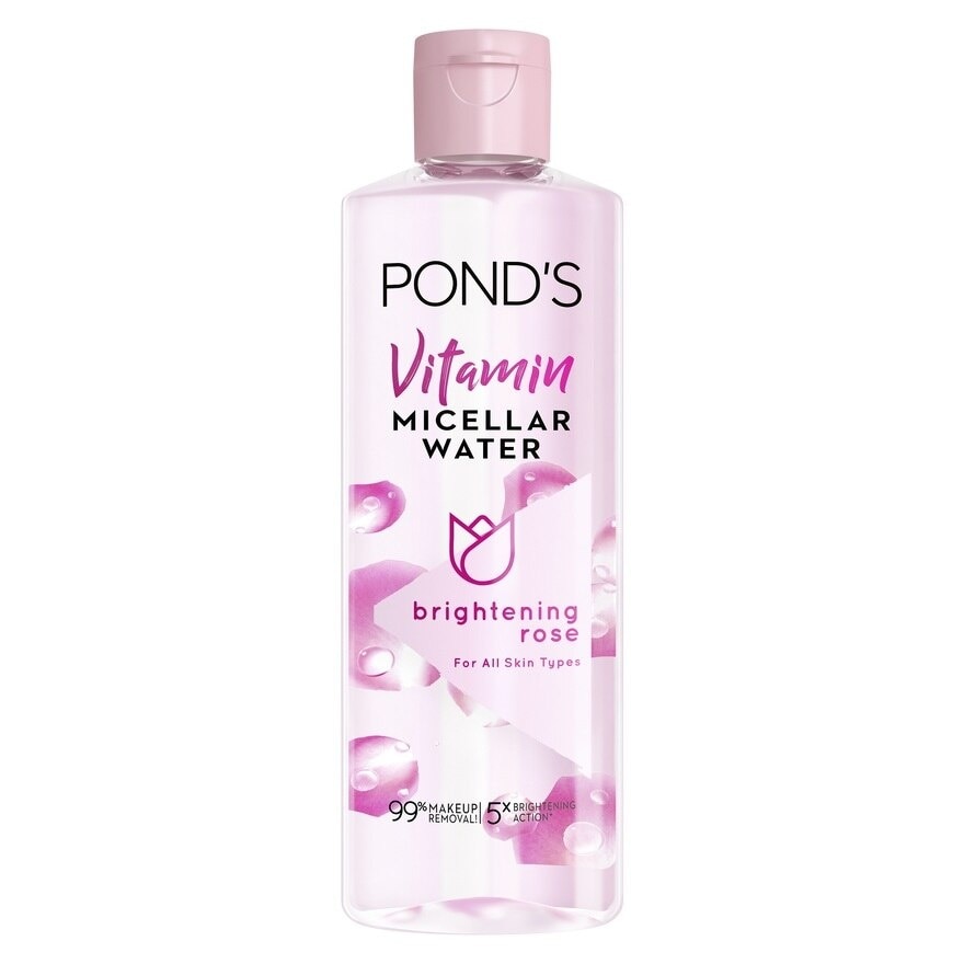 Ponds Vitamin Micellar Water Brightening Rose 100ml