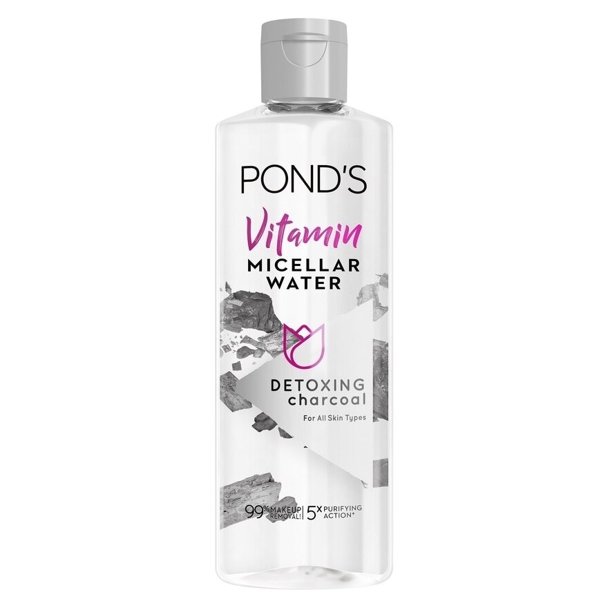 Ponds Vitamin Micellar Water Detoxifying Charcoal 100ml