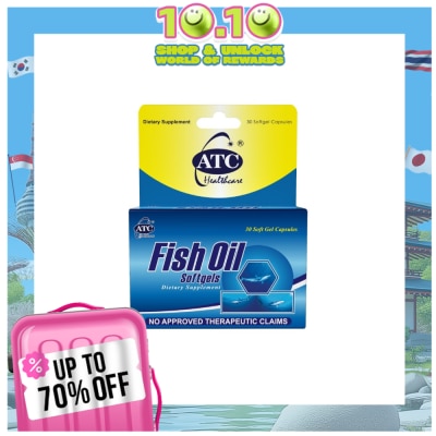 ATC HEALTH Fish Oil 1000mg 1 Box Softgel Capsule