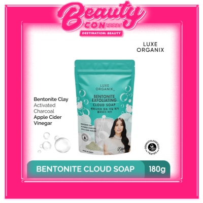 LUXE ORGANIX Luxe Organix Bentonite Exfoliating Cloud Soap 180g