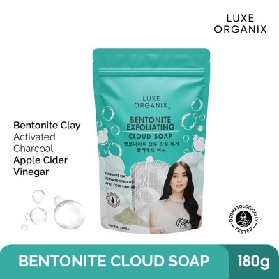 LUXE ORGANIX Luxe Organix Bentonite Exfoliating Cloud Soap 180g