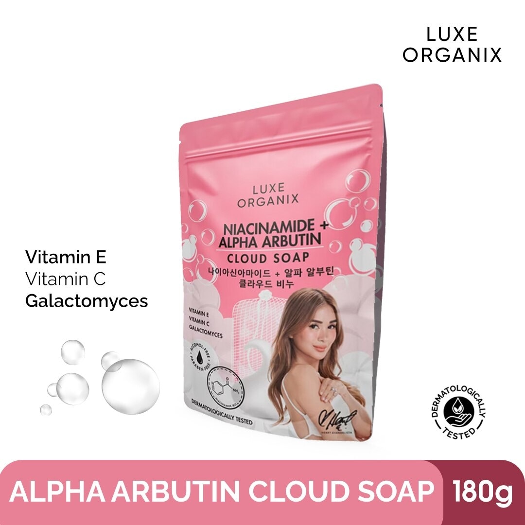 Luxe Organix Niacinamide Brightening Cloud Soap 180g