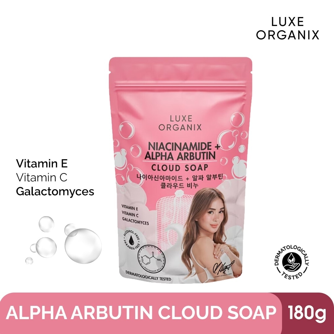 Luxe Organix Niacinamide Brightening Cloud Soap 180g