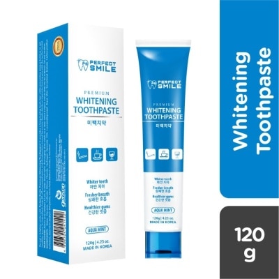 PERFECT SMILE Whitening Toothpaste Aqua Mint 120g