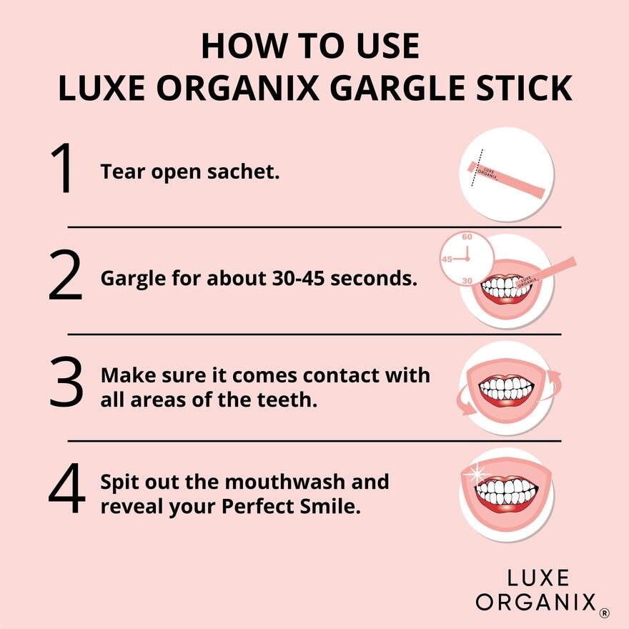 Luxe Organix Himalayan Salt Gargle Stick 10ml