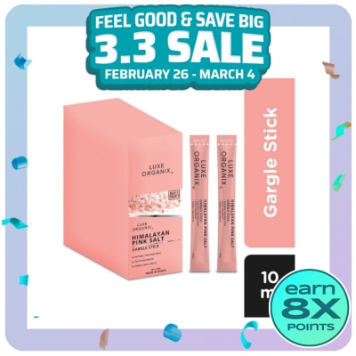 LUXE ORGANIX Luxe Organix Himalayan Salt Gargle Stick 10ml