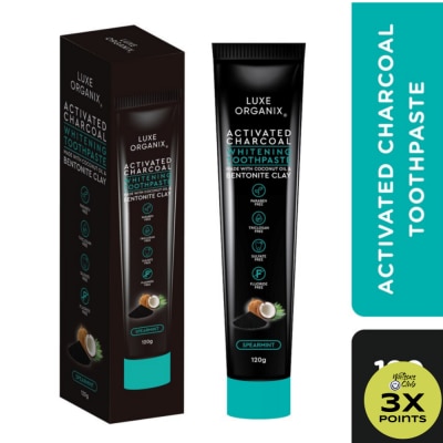 LUXE ORGANIX Luxe Organix Charcoal Toothpaste 120g