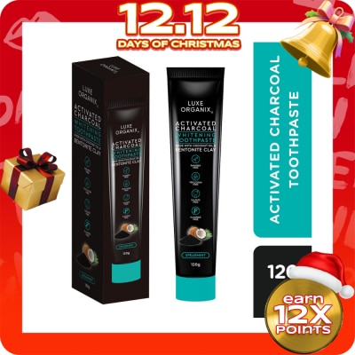 LUXE ORGANIX Luxe Organix Charcoal Toothpaste 120g