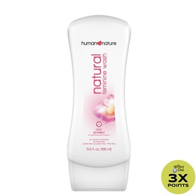 HUMAN NATURE Natural Feminine Wash - Odor Protect 165ml