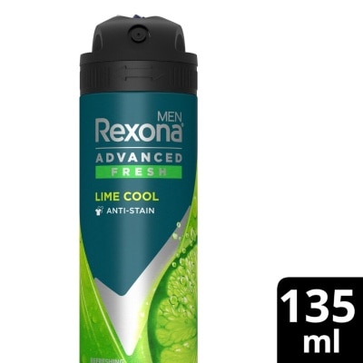 REXONA REXONA Men Deodorant Spray Natural Fresh Lime Cool 135ml