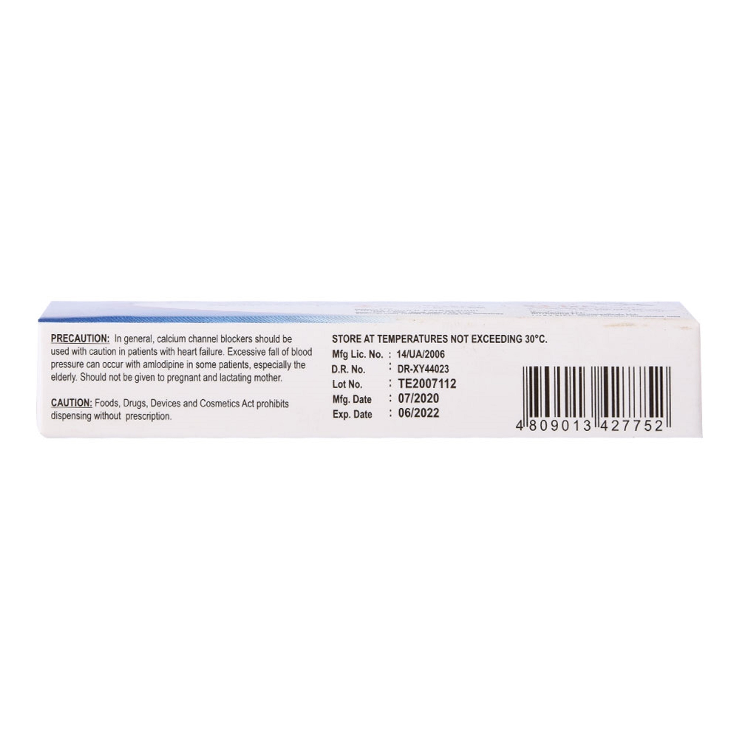 Losartan Potassium 50Mg, Amlodipine Besilate 5Mg 1 Film-Coated Tablet [PRESCRIPTION REQUIRED]