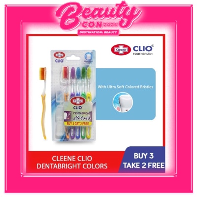 CLEENE Dentabright Colors Toothbrush 5s