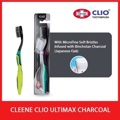 CLEENE Ultimax Charcoal Toothbrush 1s