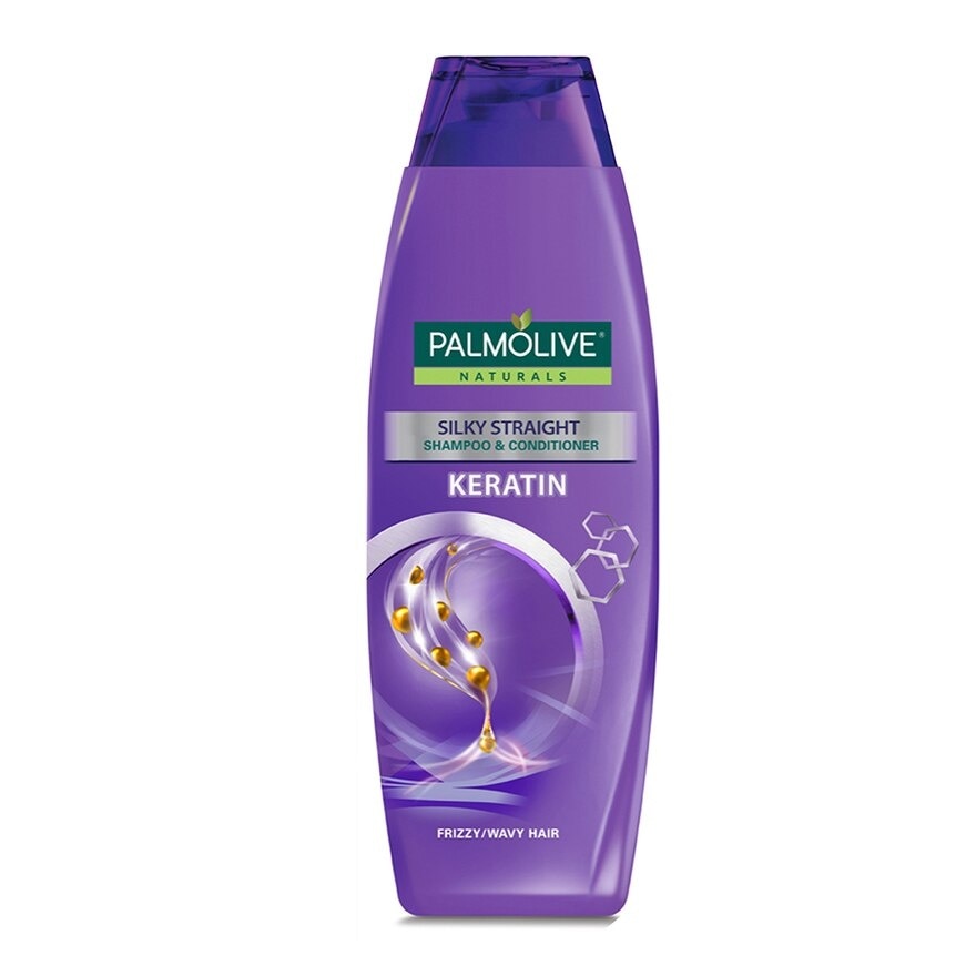 Naturals Silky Straight with Keratin Shampoo 180ml Twin Bottle