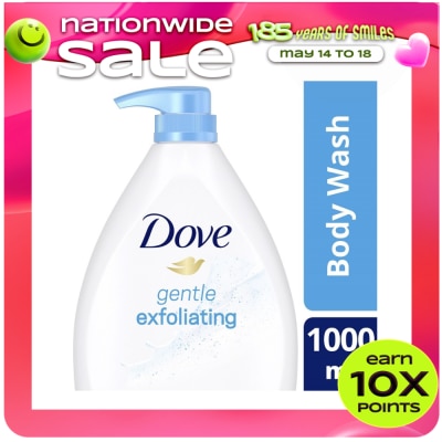 DOVE - Dove Body Wash Gentle Exfoliating 1L
