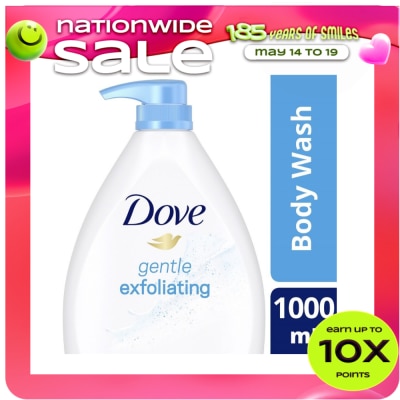 DOVE - Dove Body Wash Gentle Exfoliating 1L