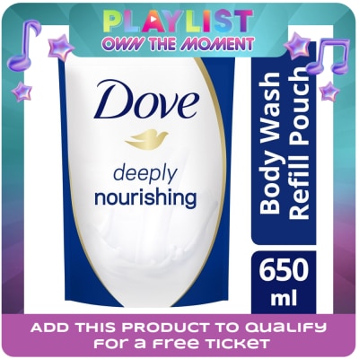 DOVE - Dove Body Wash Refill Pouch Deeply Nourishing 650ml