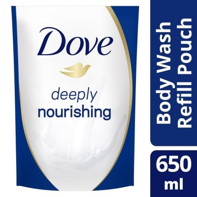 DOVE Dove Body Wash Refill Pouch Deeply Nourishing 650ml