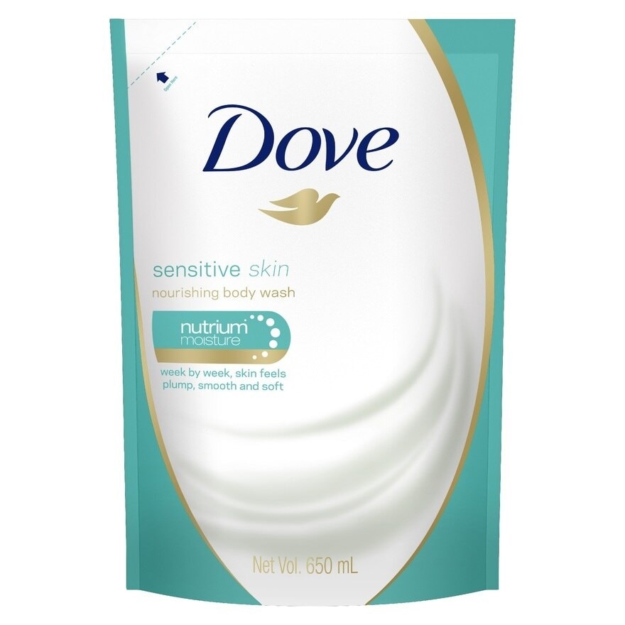 Dove Body Wash Refill Sensitive Skin 650ml