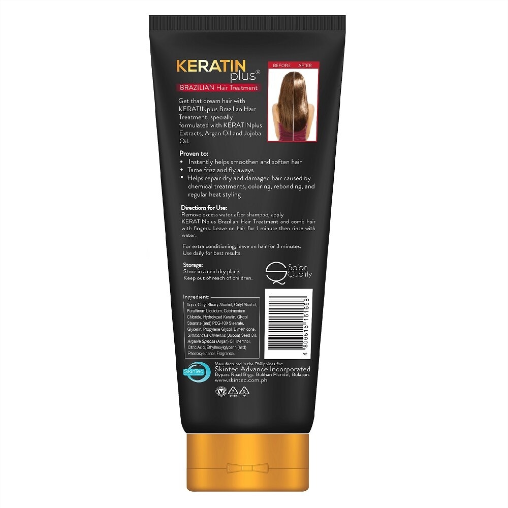 KERATIN PLUS Brazilian Hair Treatment 200g Watsons Philippines