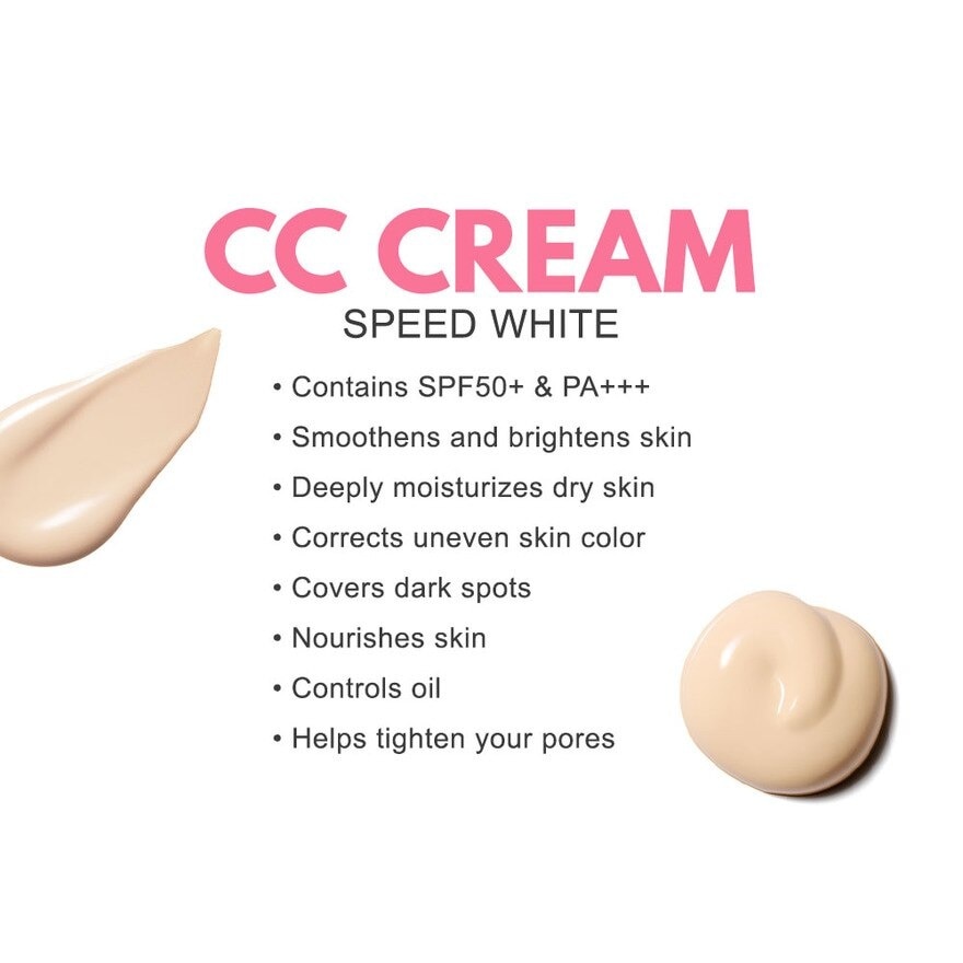 Speed White CC Cream SPF50 6g #01 Light Beige