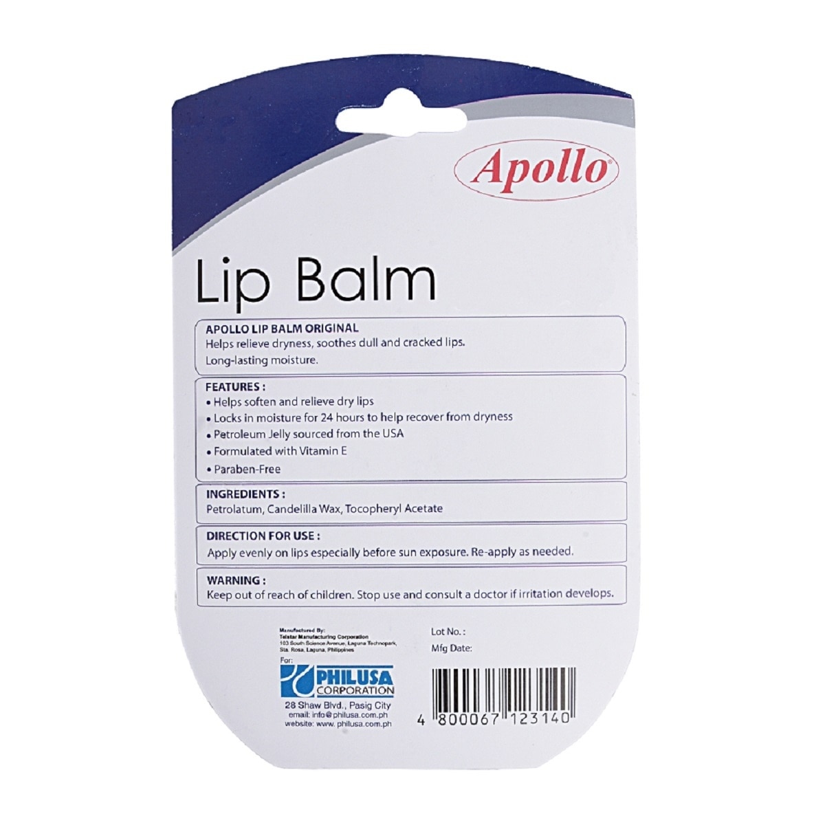 Lip Balm Original 7g