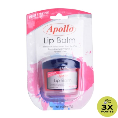APOLLO Lip Balm Pretty Pink 7g