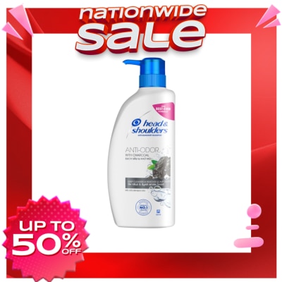 HEAD N SHOULDERS Anti-Odor with Charcoal Shampoo 450mL