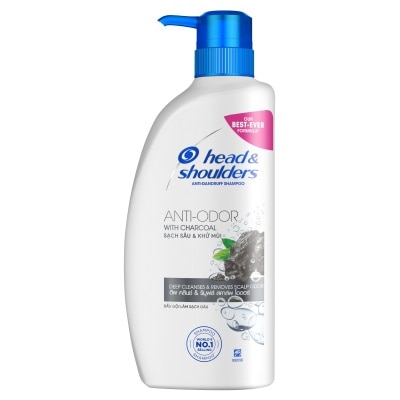 HEAD N SHOULDERS Anti-Odor with Charcoal Shampoo 450mL