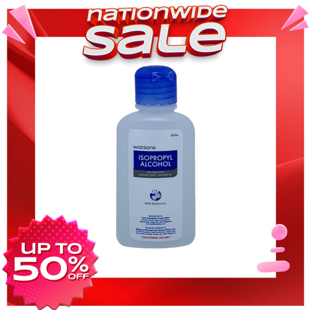 Isopropyl 70% Alcohol 60ml