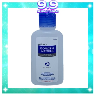 WATSONS Isopropyl 70% Alcohol 60ml