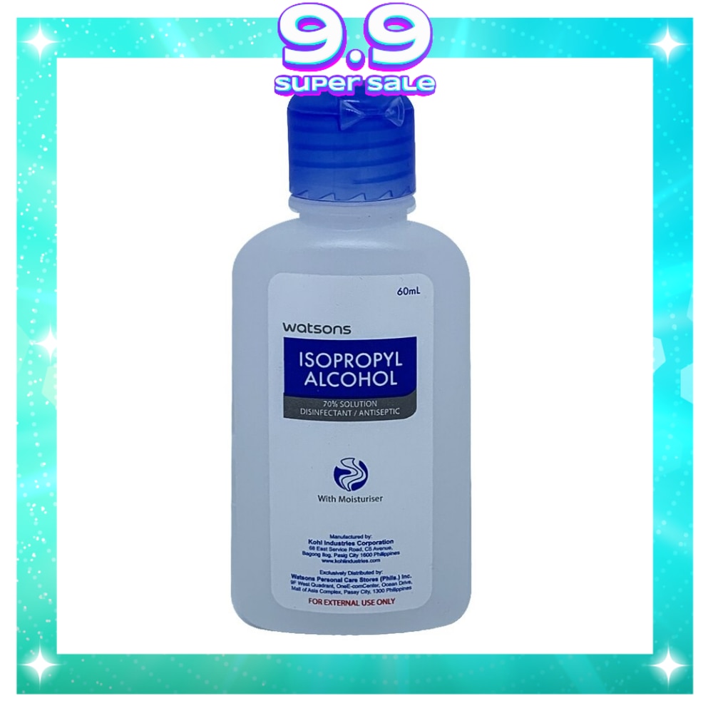 Isopropyl 70% Alcohol 60ml