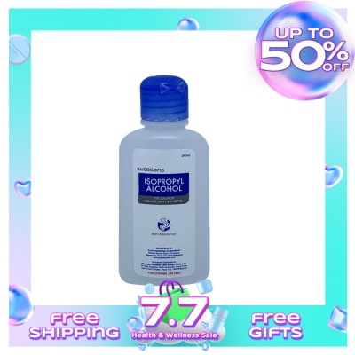WATSONS Isopropyl 70% Alcohol 60ml