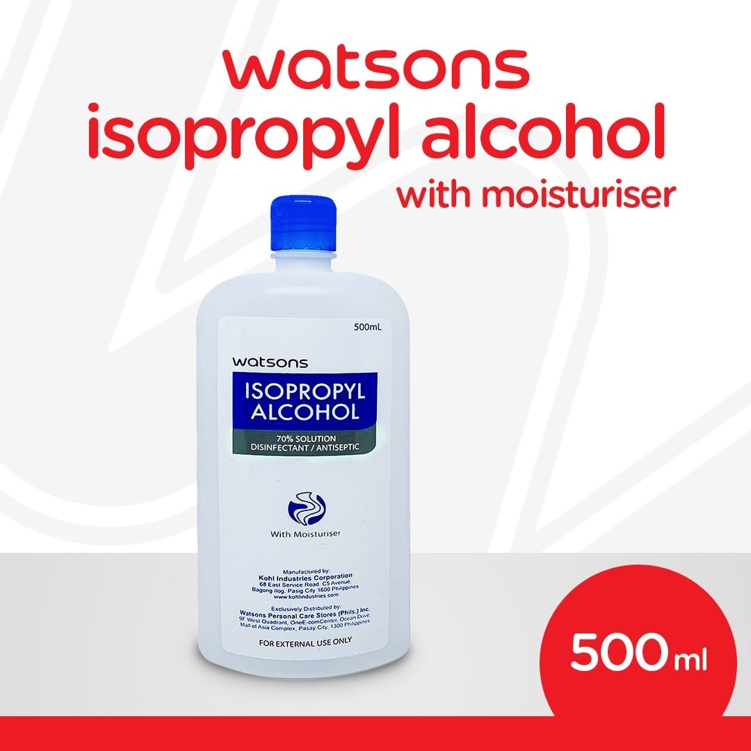 Isopropyl Alcohol 70% Solution Disinfectant/Antiseptic 500mL